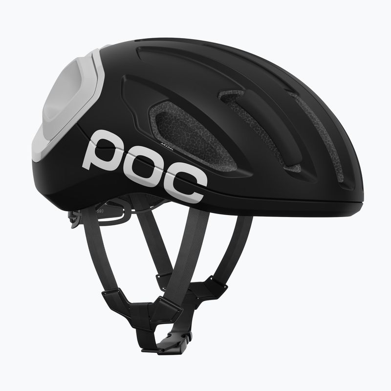 Fahrradhelm POC Amidal uranium black matt/hydrogen white