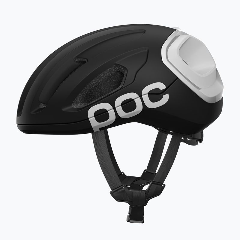 Fahrradhelm POC Amidal uranium black matt/hydrogen white 2