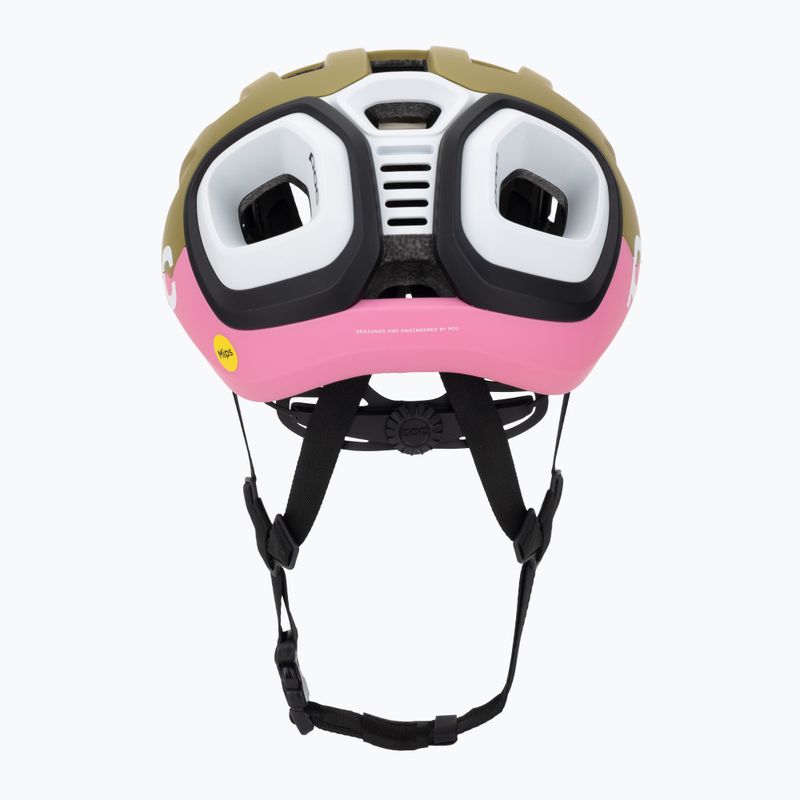 Fahrradhelm POC Amidal olivine green matt/thulite pink matt 4