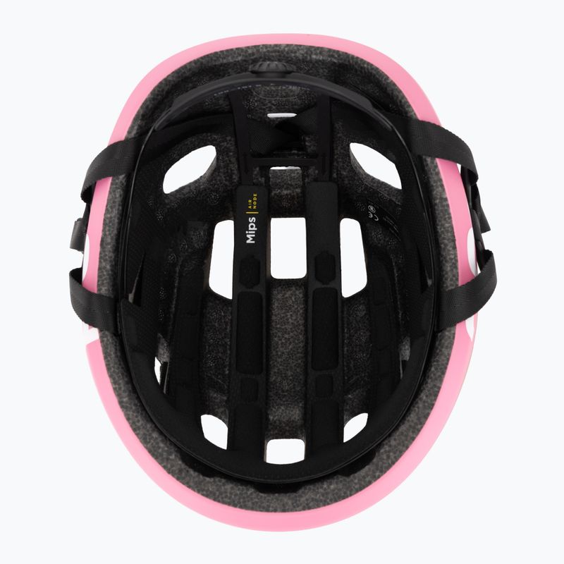 Fahrradhelm POC Amidal olivine green matt/thulite pink matt 5