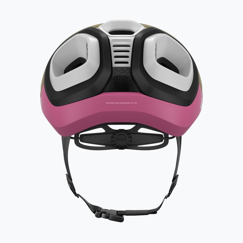 Fahrradhelm POC Amidal olivine green matt/thulite pink matt 4