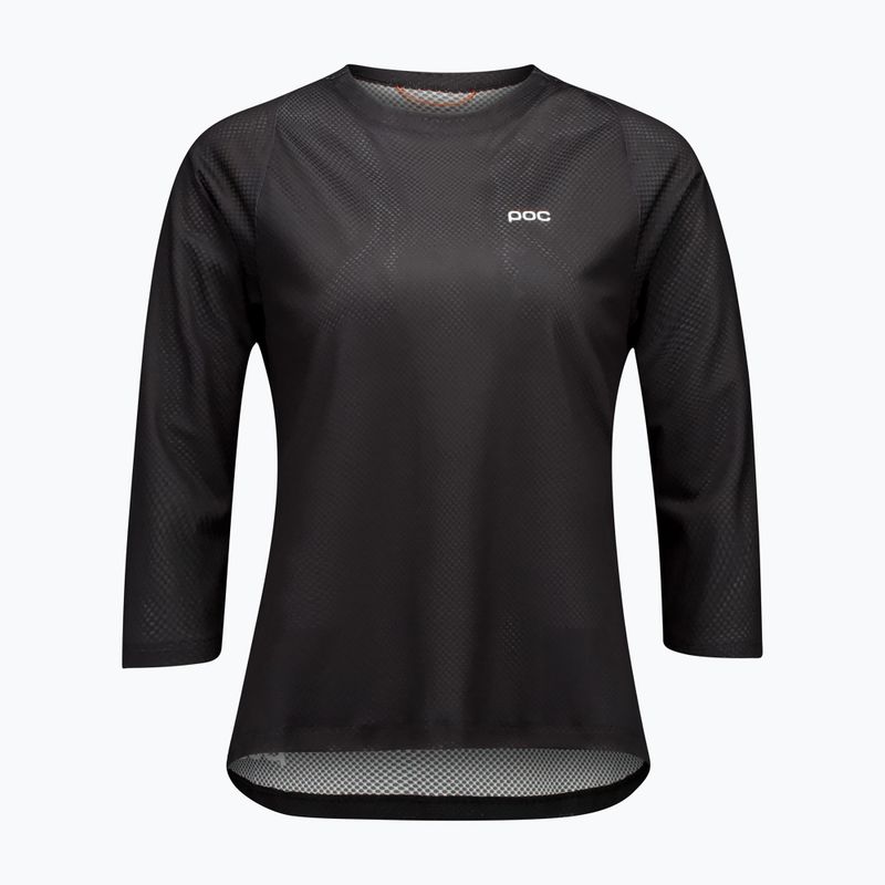 Damen Fahrradtrikot POC Motion Air Jersey 3/4 uranium black 3