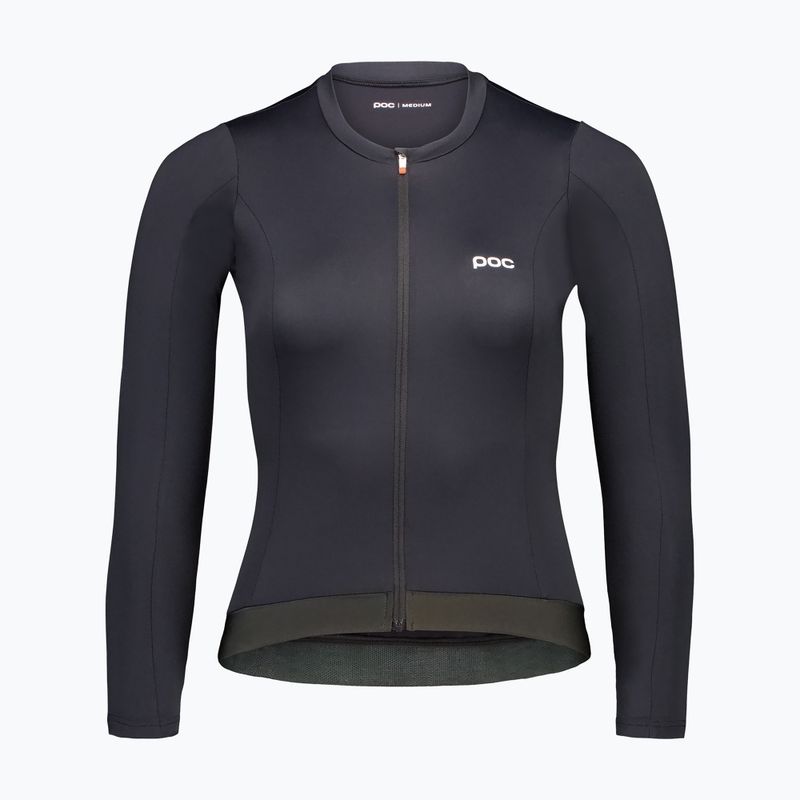 Herren Fahrrad-Langarmshirt POC Cadence Jersey uranium black 3