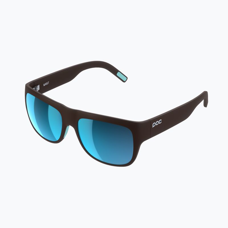 Sonnenbrille POC Want bronzite brown/clarity univpartly sunny turquoise