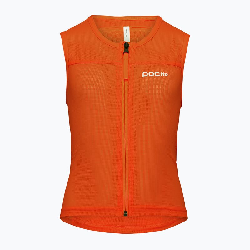 Kinder-Schutzweste POC Pocito VPD Air Vest Jr fluorescent orange