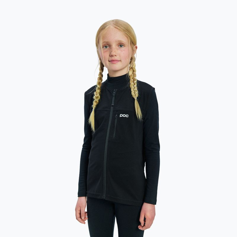 Sicherheitsweste Kinder POC VPD Air Vest Jr uranium black 3