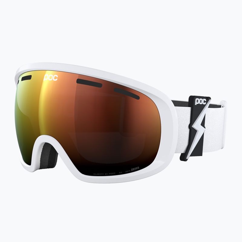 Skibrille POC Fovea blixten white/partly sunny orange 2