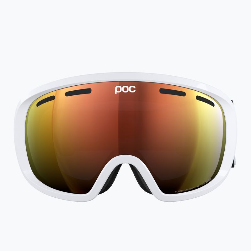Skibrille POC Fovea blixten white/partly sunny orange 3