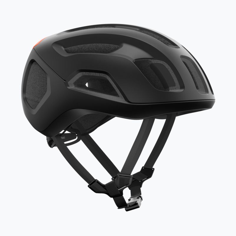 POC Ventral Air MIPS Fahrradhelm uranium schwarz matt/fluoreszierend orange matt