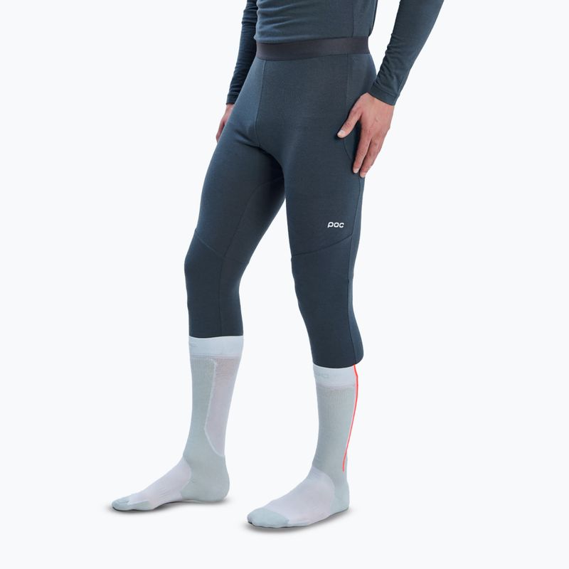 Herren Thermounterhose POC Layer Merino 3/4 Tights sylvanite grey 4