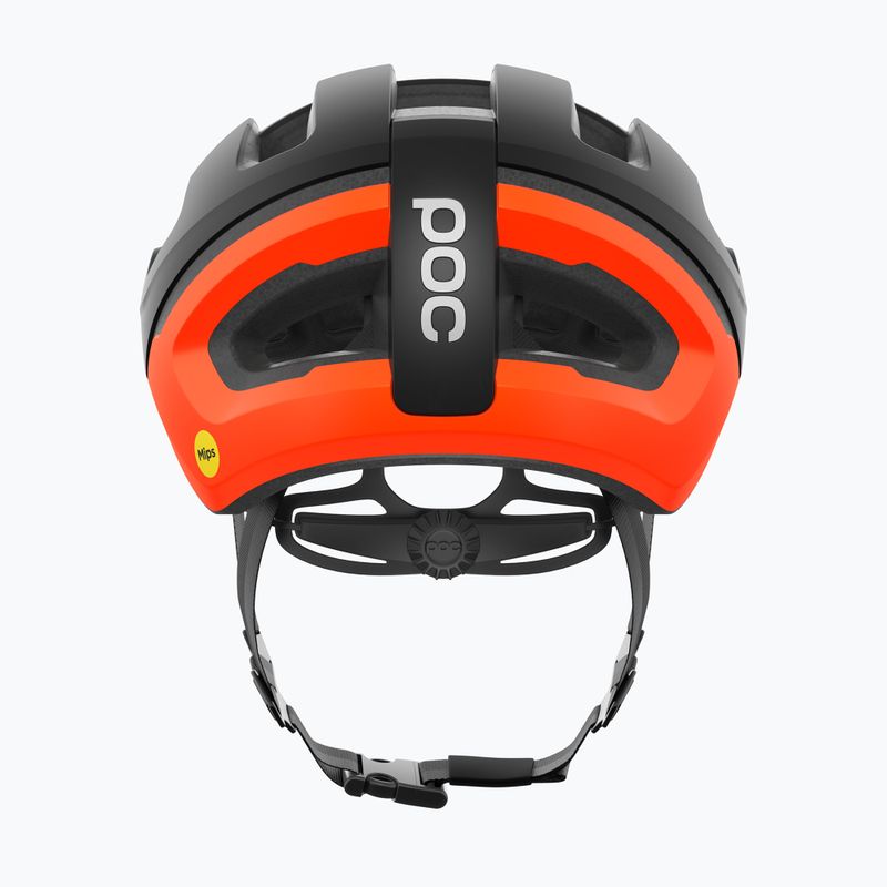 Fahrradhelm POC Omne Air MIPS uranium schwarz matt/fluoreszierend orange matt 4