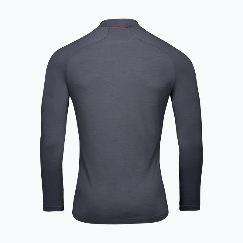 Herren Thermoaktiv-Funktionsshirt POC Layer Merino Mock Neck Jersey sylvanite grey 5