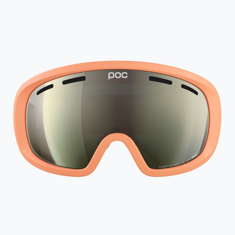 Skibrille POC Fovea Mid apricot sunstone/partly sunny ivory 3
