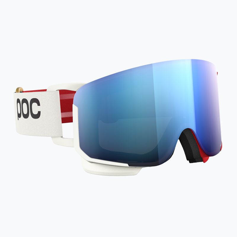Skibrille POC Nexal red/white/partly sunny blue