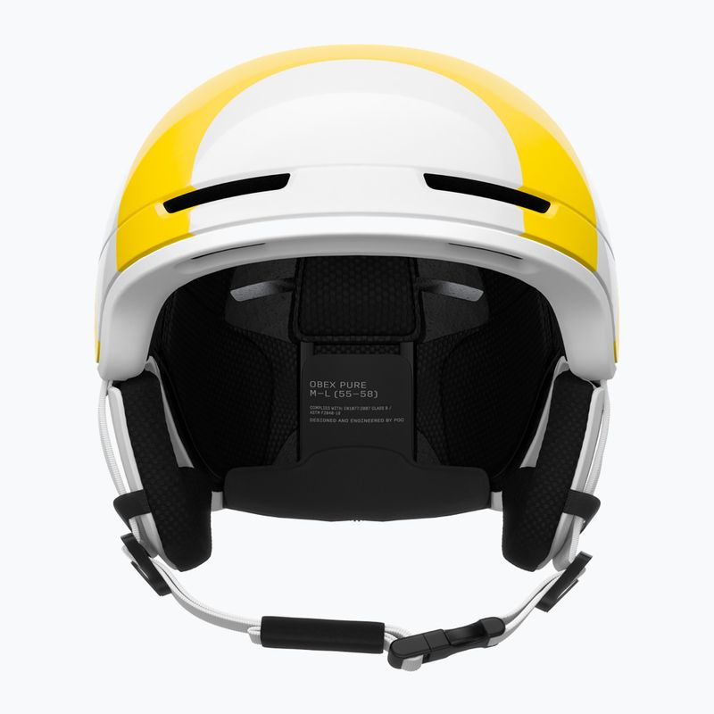 Skihelm POC Obex Pure yellow/white 3