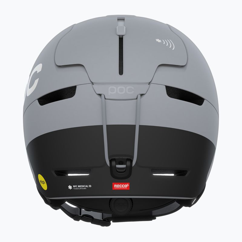 Skihelm POC Obex BC MIPS granite grey matt 4