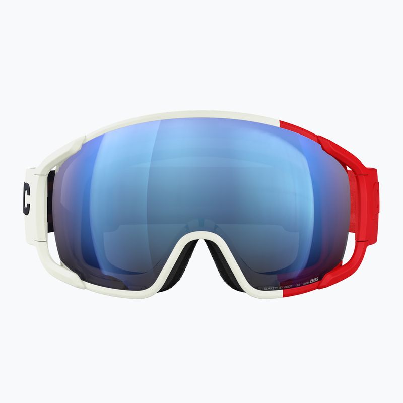Skibrille POC Zonula red/white/partly sunny blue 8