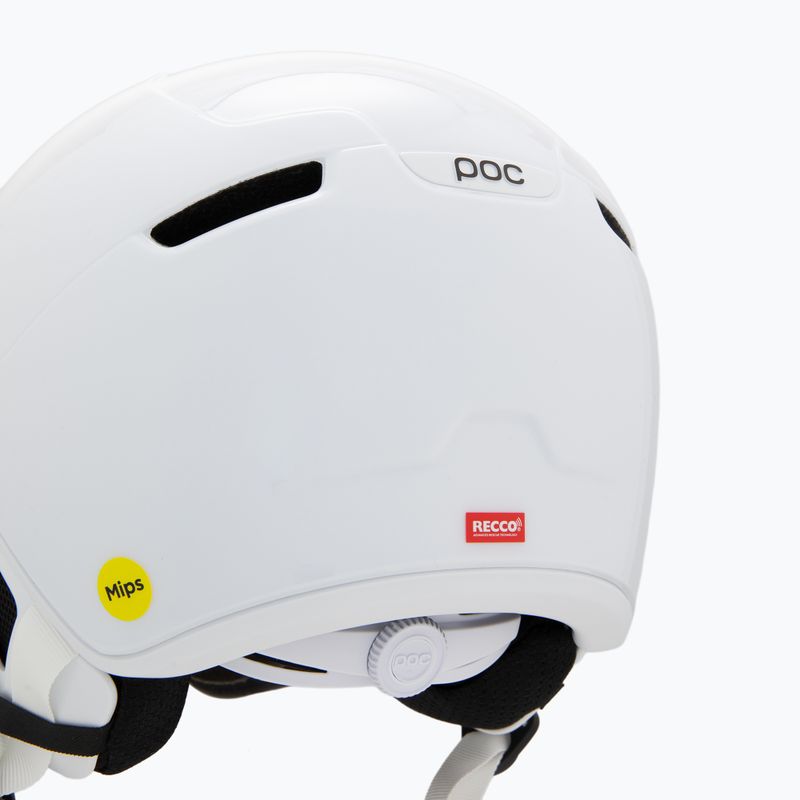 Skihelm POC Obex Visor hydrogen white matt/clarity universal/sunny/grey 7