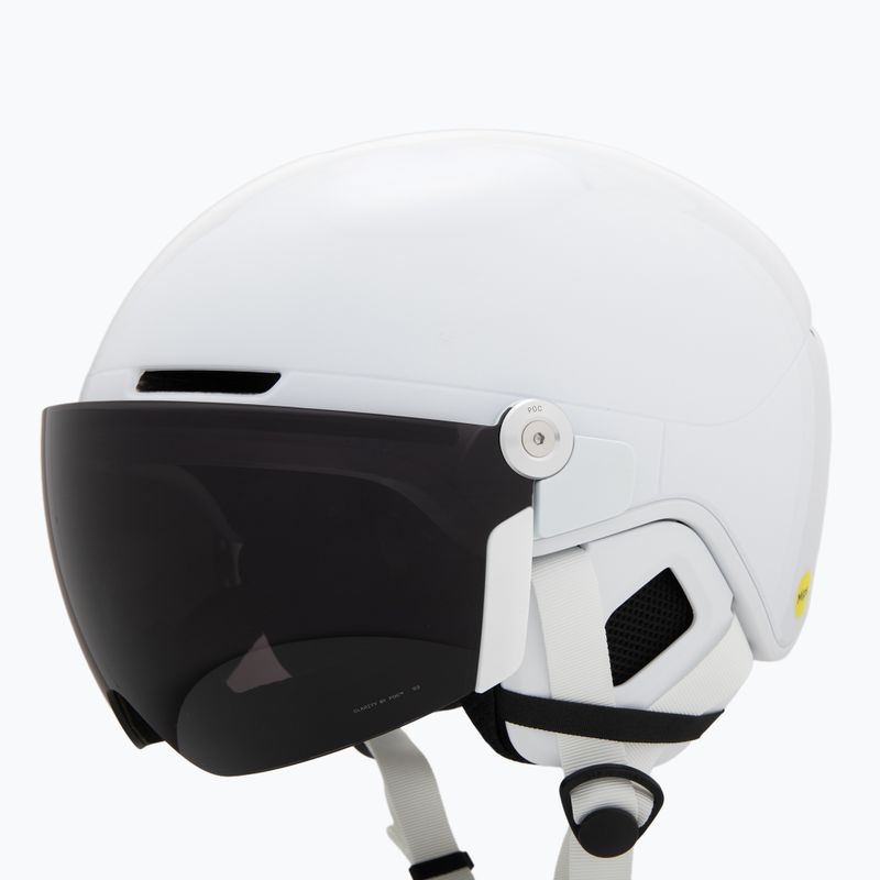 Skihelm POC Obex Visor hydrogen white matt/clarity universal/sunny/grey 8