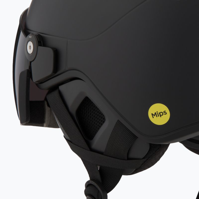 Skihelm POC Obex Visor uranium black matt/clarity universal/sunny/grey 7