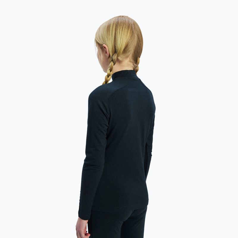 Kinder Funktionssweatshirt POC Layer Merino Mock Neck Jersey Jr uranium black 3