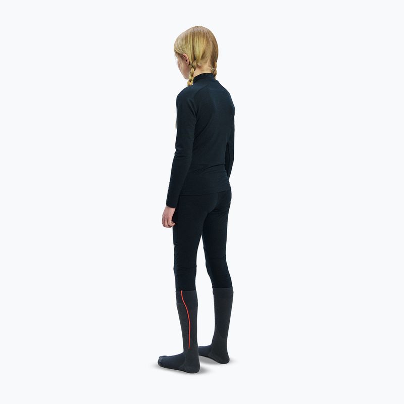 Kinder Funktionssweatshirt POC Layer Merino Mock Neck Jersey Jr uranium black 5