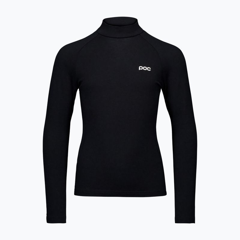 Kinder Funktionssweatshirt POC Layer Merino Mock Neck Jersey Jr uranium black 6