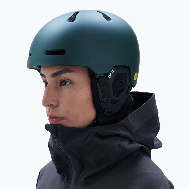 Skihelm POC Fornix MIPS pargasite green matt 5