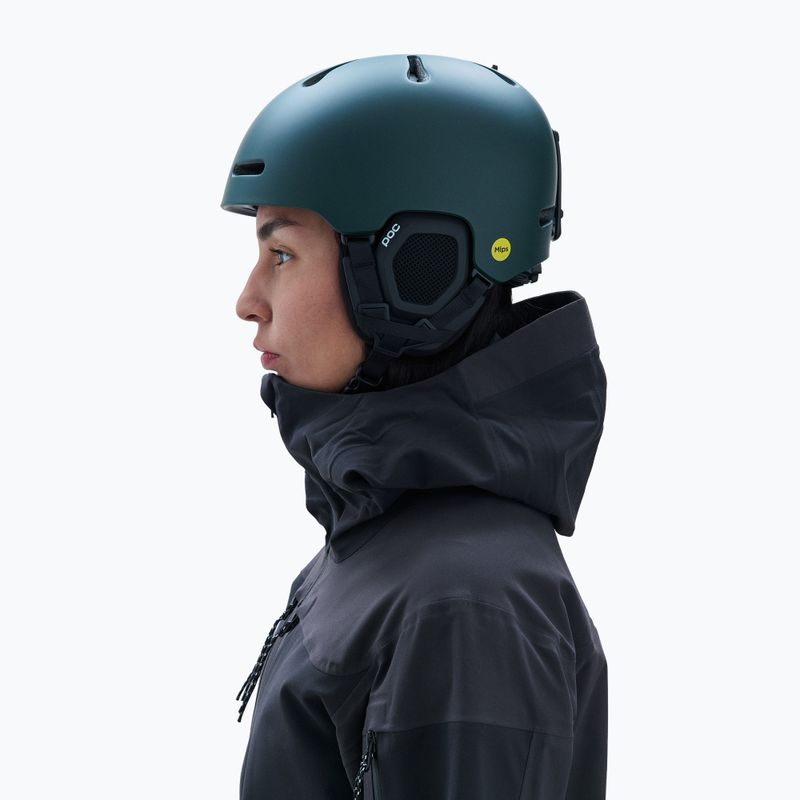 Skihelm POC Fornix MIPS pargasite green matt 7