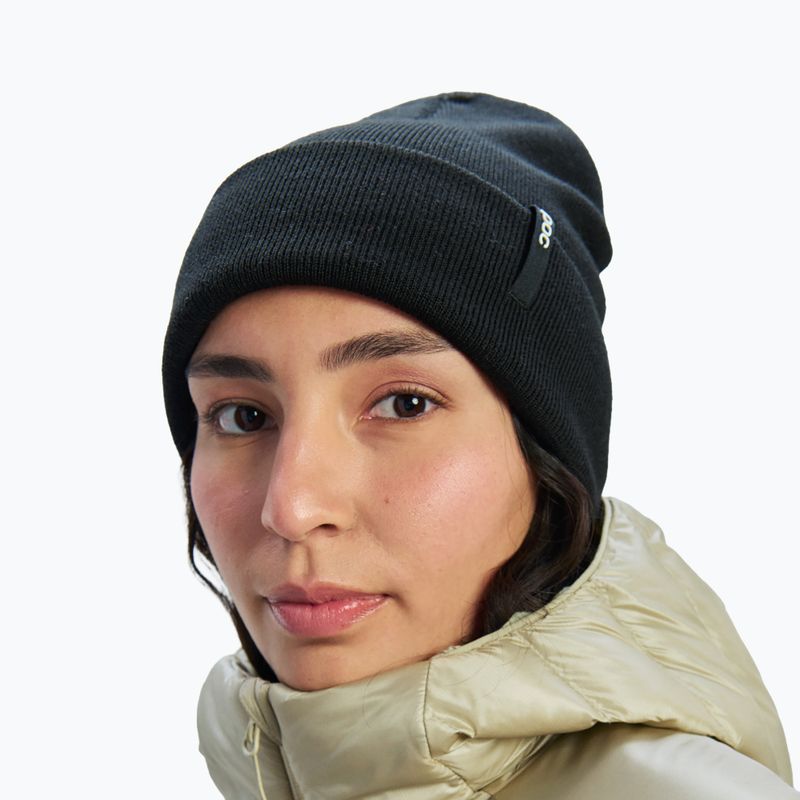 Wintermütze POC Beanie Flat Uranium Black 2