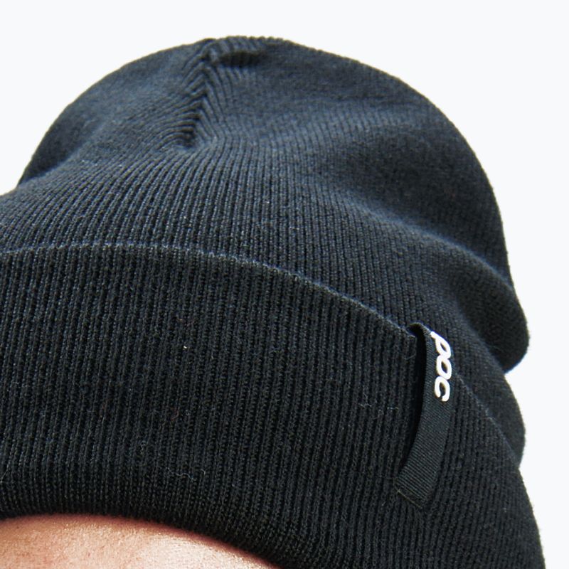 Wintermütze POC Beanie Flat Uranium Black 3