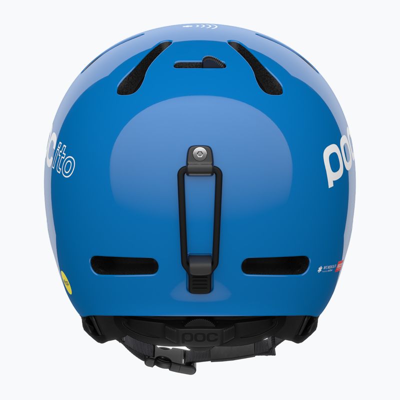 Kinder-Skihelm POC POCito Fornix MIPS fluorescent blue 4