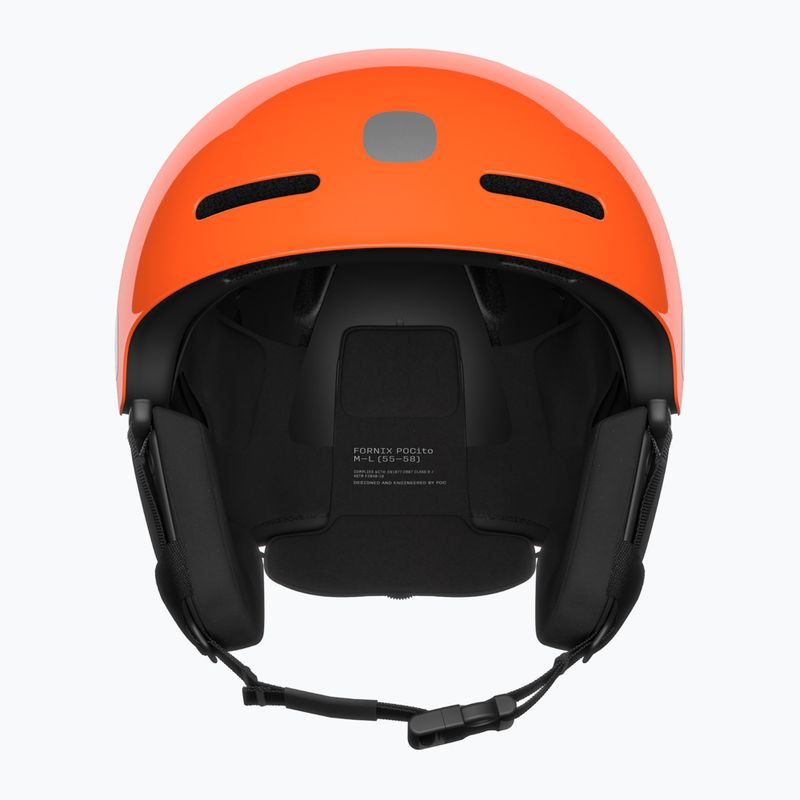 Kinder-Skihelm POC POCito Fornix MIPS fluorescent orange 3