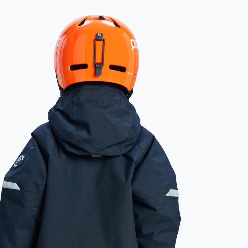 Kinder-Skihelm POC POCito Fornix MIPS fluorescent orange 10