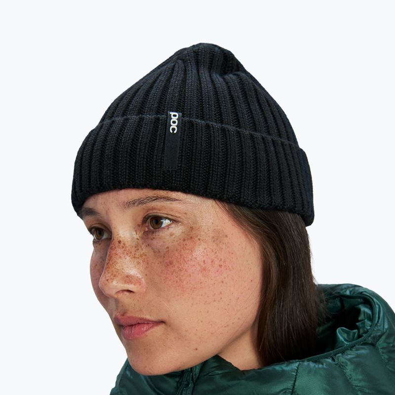 Wintermütze POC Beanie Short uranium black 2