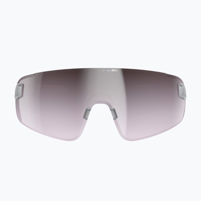 Sonnenbrille POC Elicit Toric translucent/clarity road/sunny silver 2