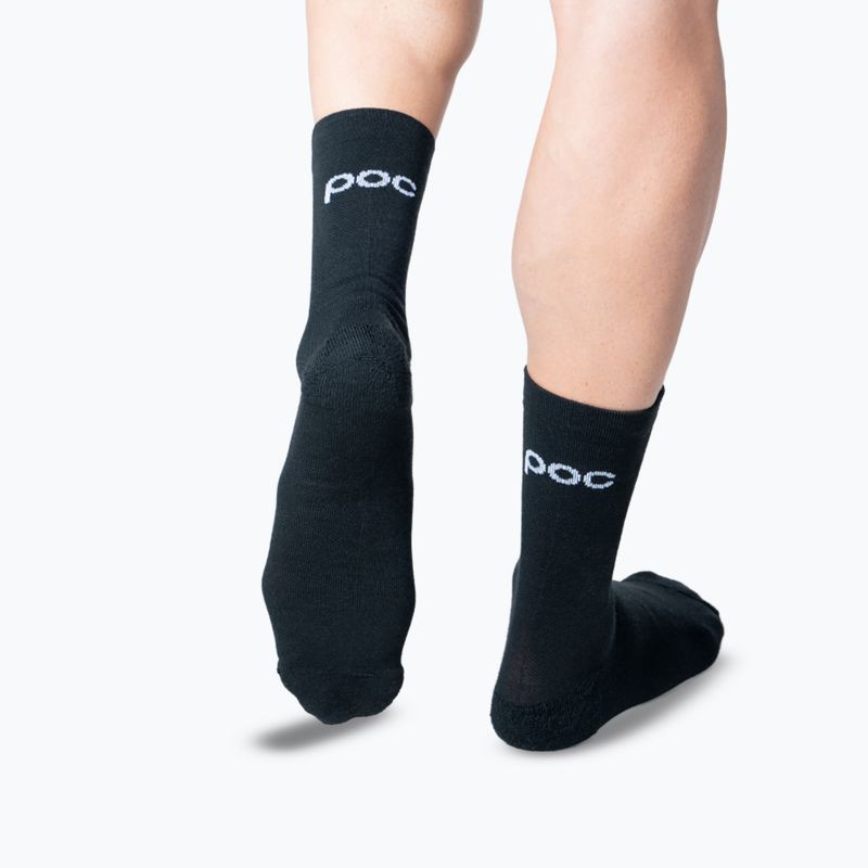 POC Cadence Road Thermal Socken Uranium schwarz 2