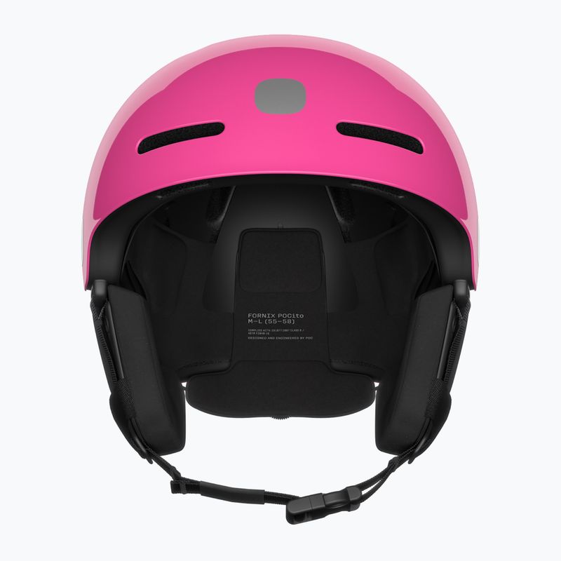 Kinder-Skihelm POC POCito Fornix MIPS fluorescent pink 3