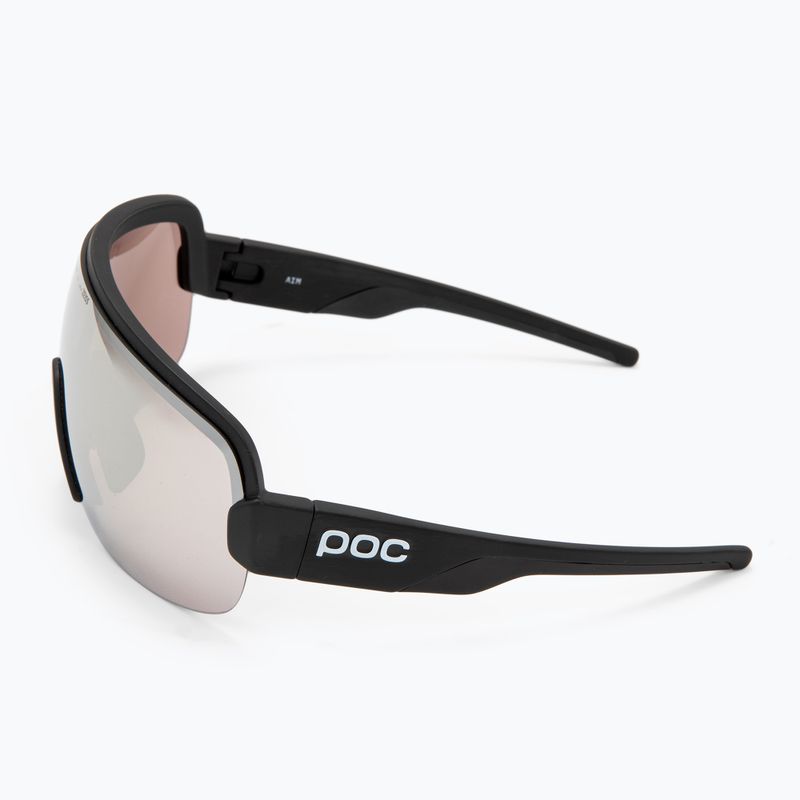 Sonnenbrille POC Aim uranium black/clarity road/sunny silver 4