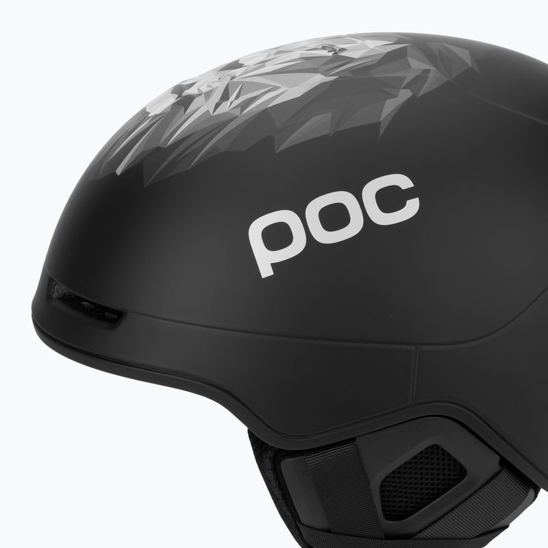 Skihelm POC Obex Pure Odermatt Ed. uranium black matt 7