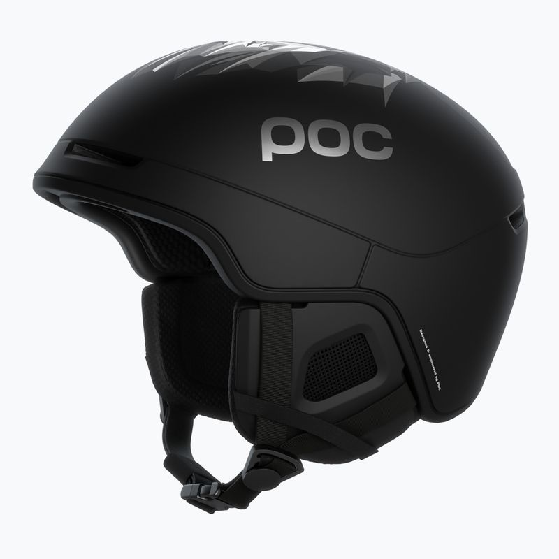 Skihelm POC Obex Pure Odermatt Ed. uranium black matt 9