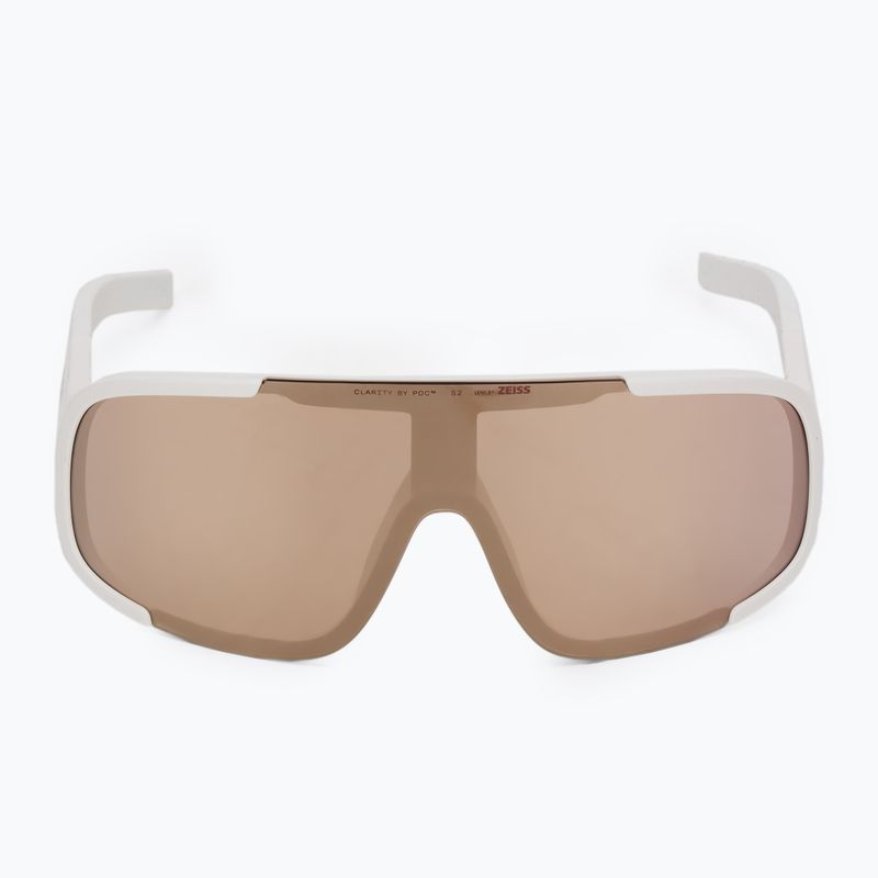 Sonnenbrille POC Aspire hydrogen white/clarity trail/Paartly sunny silver 3