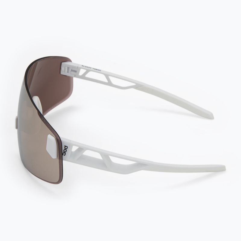 Sonnenbrille POC Elicit Toric hydrogen white/clarity road/sunny silver 5