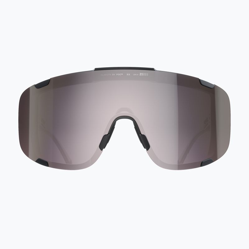 Sonnenbrille POC Devour uranium black/clarity road/sunny silver 2