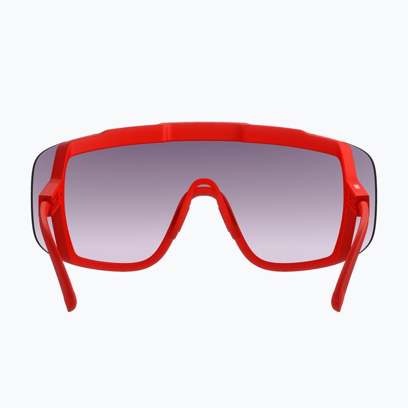 Sonnenbrille POC Devour prismane red/clarity road/Paartly sunny gold 3
