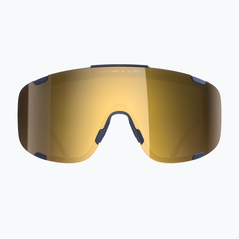 Sonnenbrille POC Devour apatite navy/clarity road/Paartly sunny gold 2