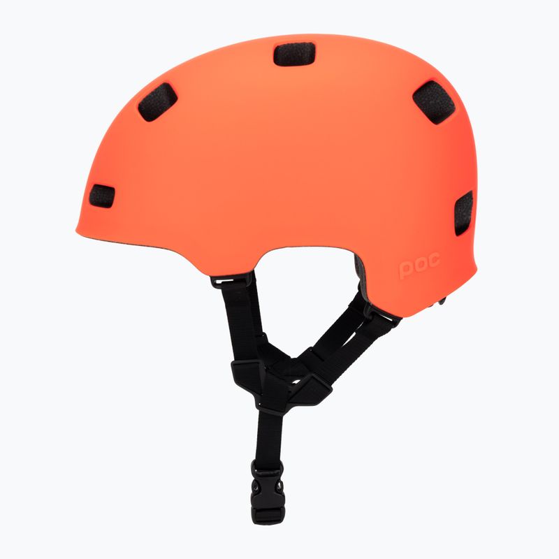 Fahrradhelm POC Crane MIPS fluorescent orange matte 3