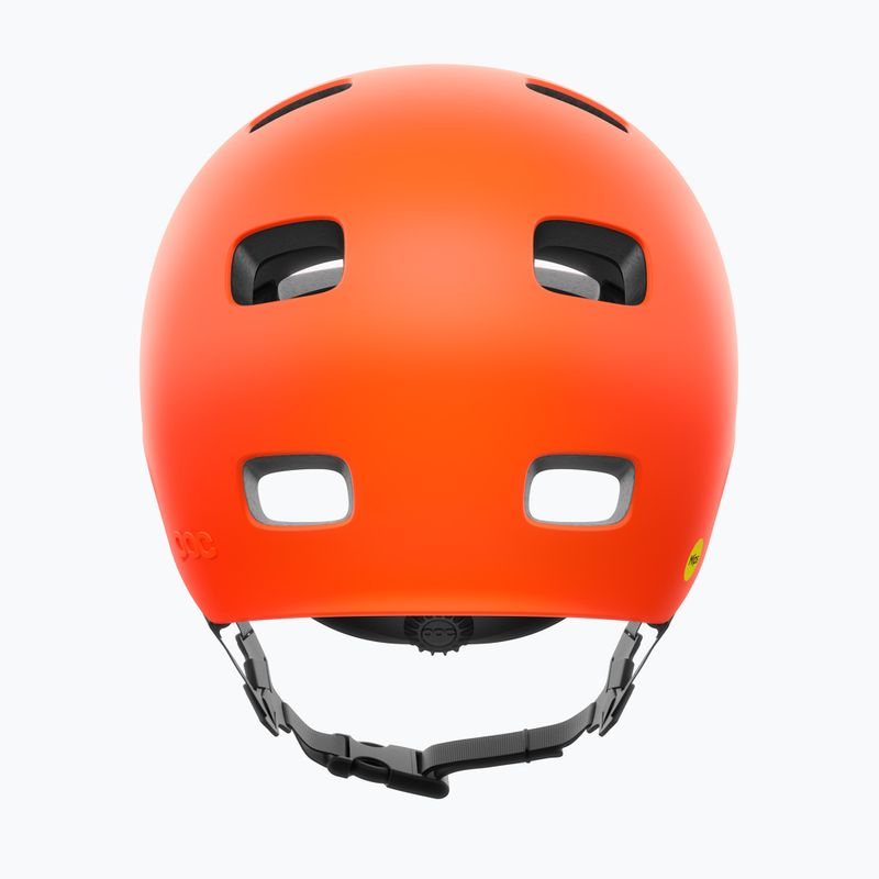 Fahrradhelm POC Crane MIPS fluorescent orange matte 4