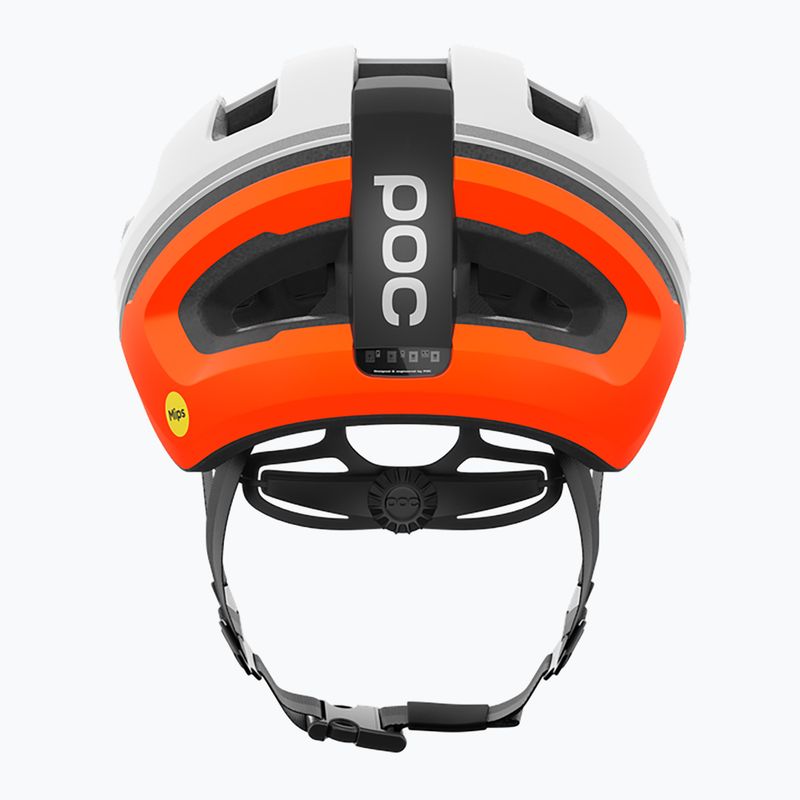 Fahrradhelm POC Omne Beacon MIPS hydrogen white/fluorescent orange matt 4