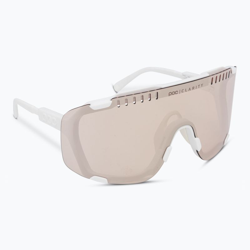 POC Devour Wasserstoff weiß / Clarity Trail / teilweise sonnig Silber Sonnenbrille 2